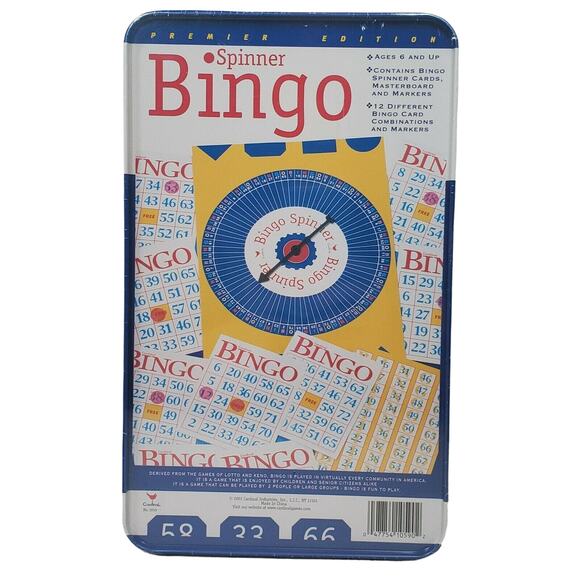 2001 Cardinal Spinner Bingo Game Premier Edition Sealed - Picture 3 of 4